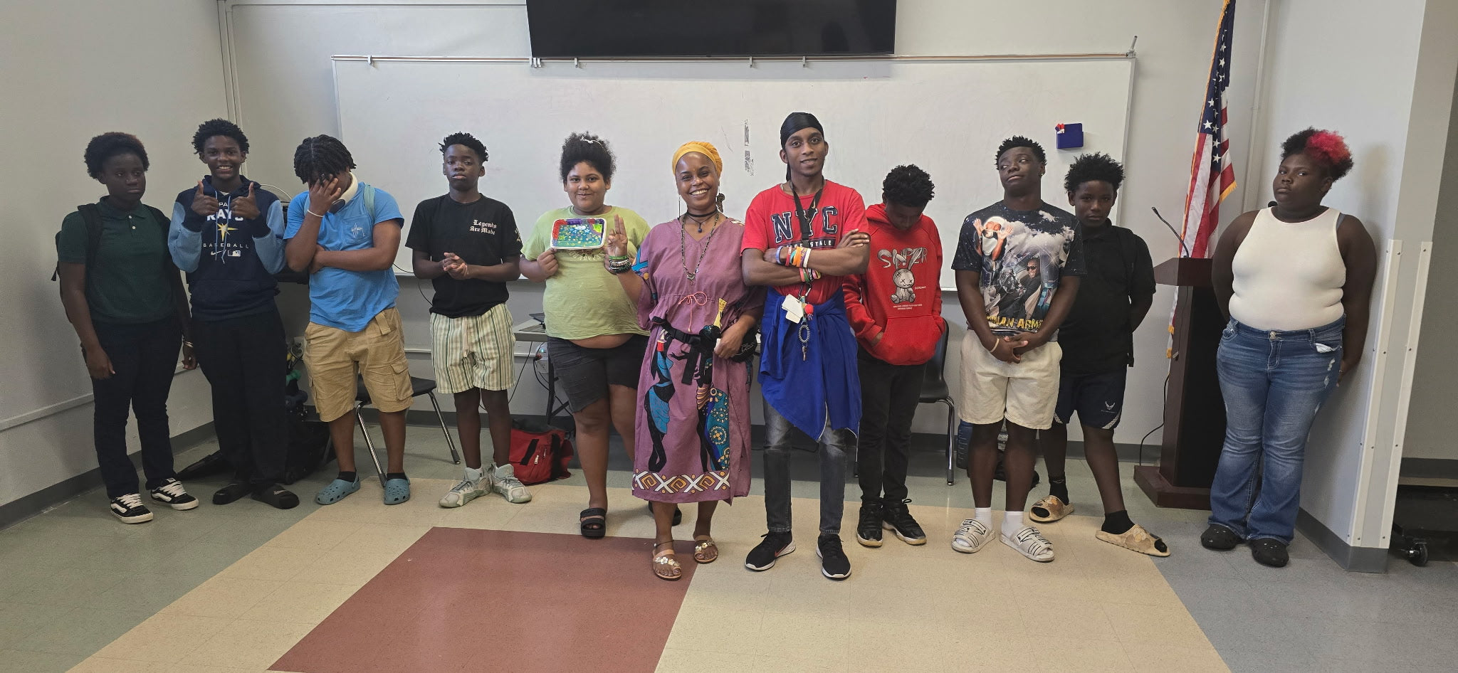 Students of Tidy 4 Teens Program